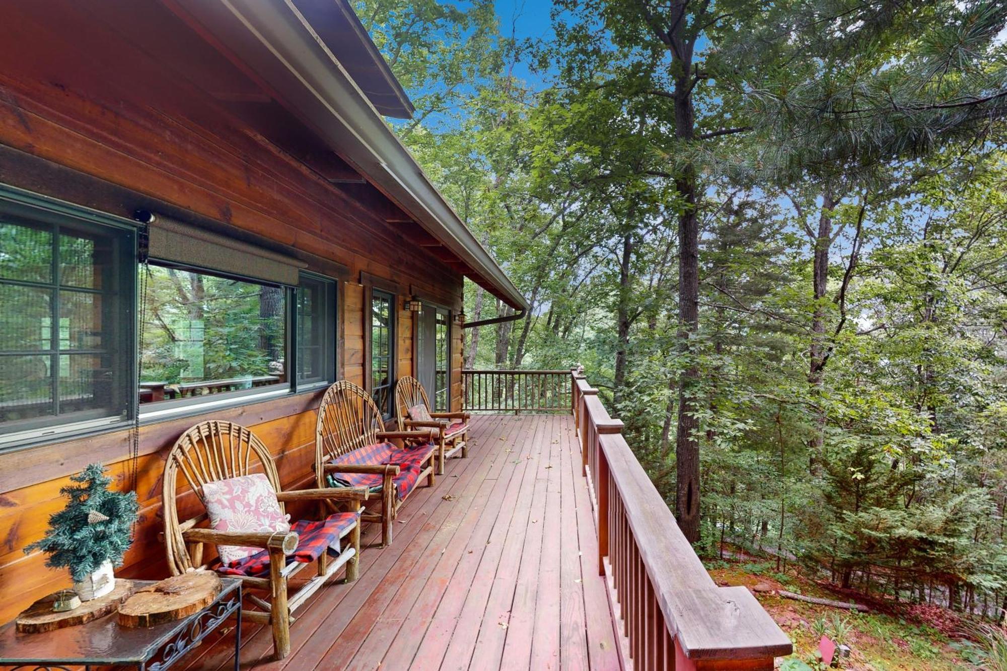 Elkhorn Cabin & Eagles Wing Lodge Asheville Eksteriør bilde