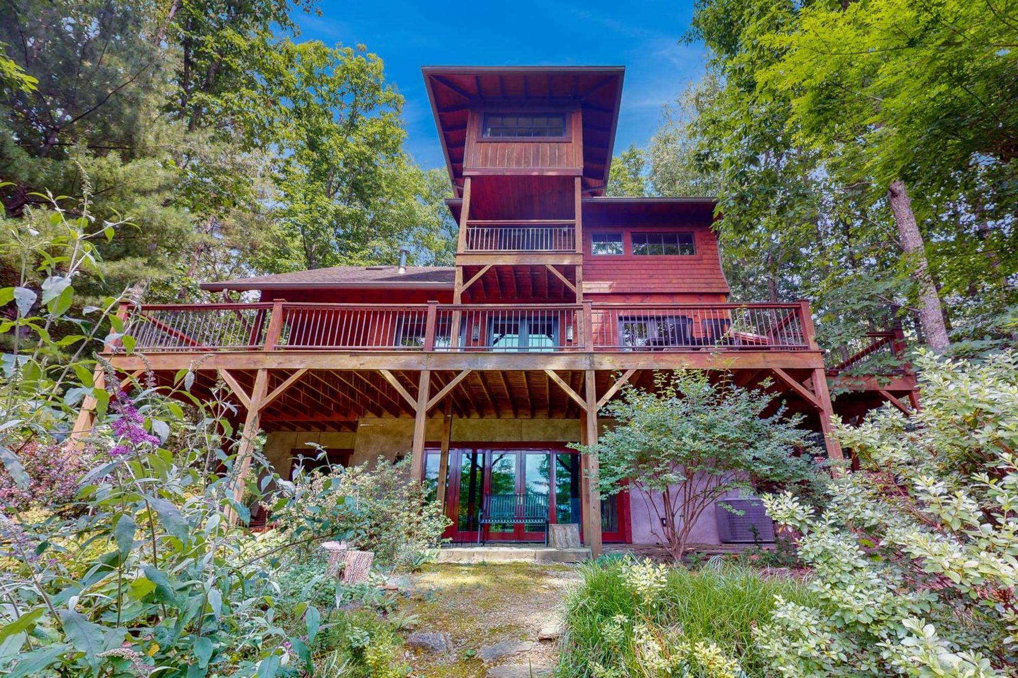 Elkhorn Cabin & Eagles Wing Lodge Asheville Eksteriør bilde