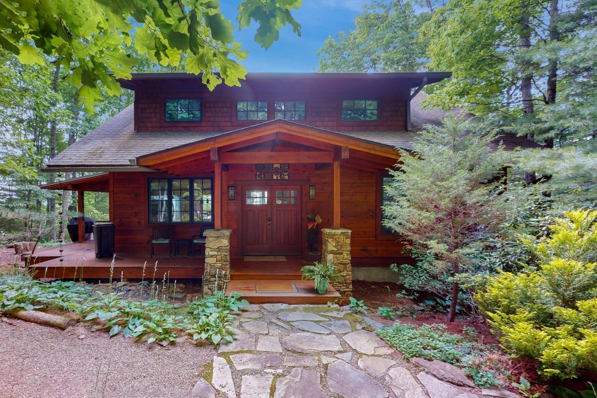 Elkhorn Cabin & Eagles Wing Lodge Asheville Eksteriør bilde